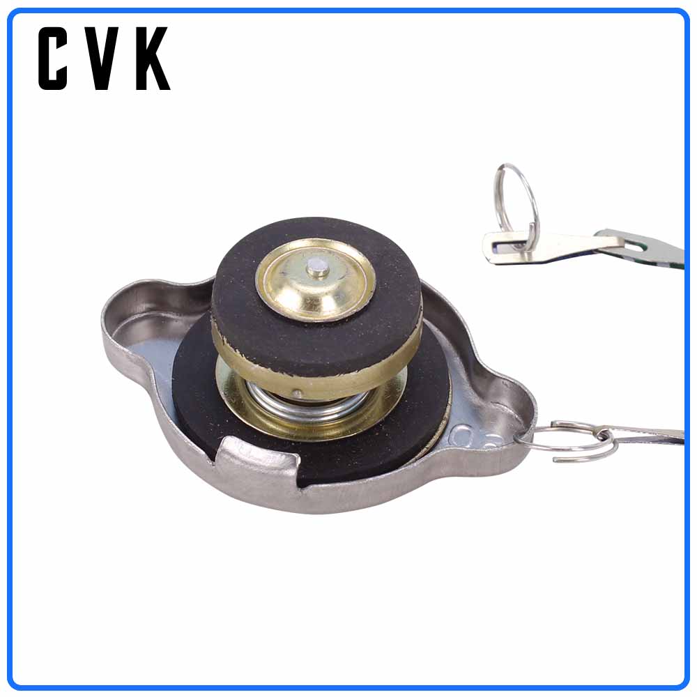 CVK Motorcycle Radiator Water Cooling Cooler System Water Tank Cap Cover For HONDA Steed400 Steed600 Magna250 Steed Horse Magna