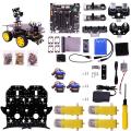 Ultimate Starter Kit for Raspberry Pi HD Camera Programmable Robot Car with 4WD Electronics DIY Stem Toy (Without:Raspberry Pi)