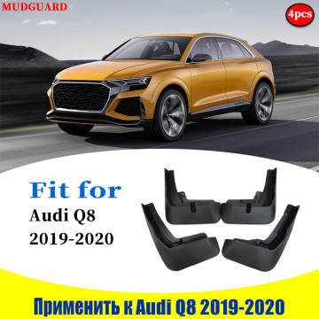 CAR Fender FOR Audi Q8 2019-2020 Mudguards Splash Mud Flap Guards Mudflaps Fenders Mudguard auto styline Front Rear 4pcs