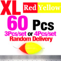 300pcs Red Yellow XL