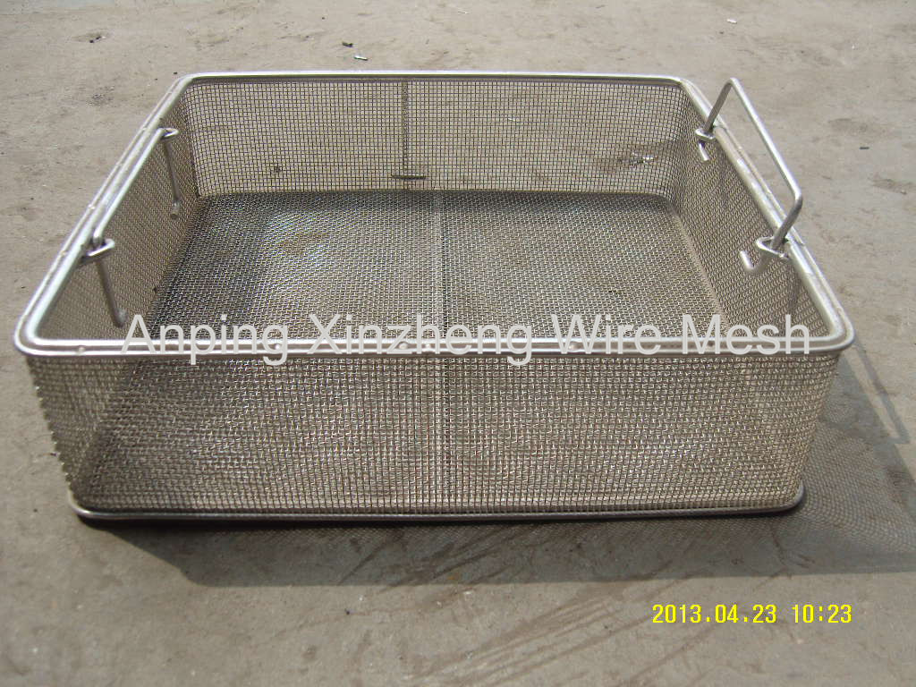 Disinfect Metal Basket