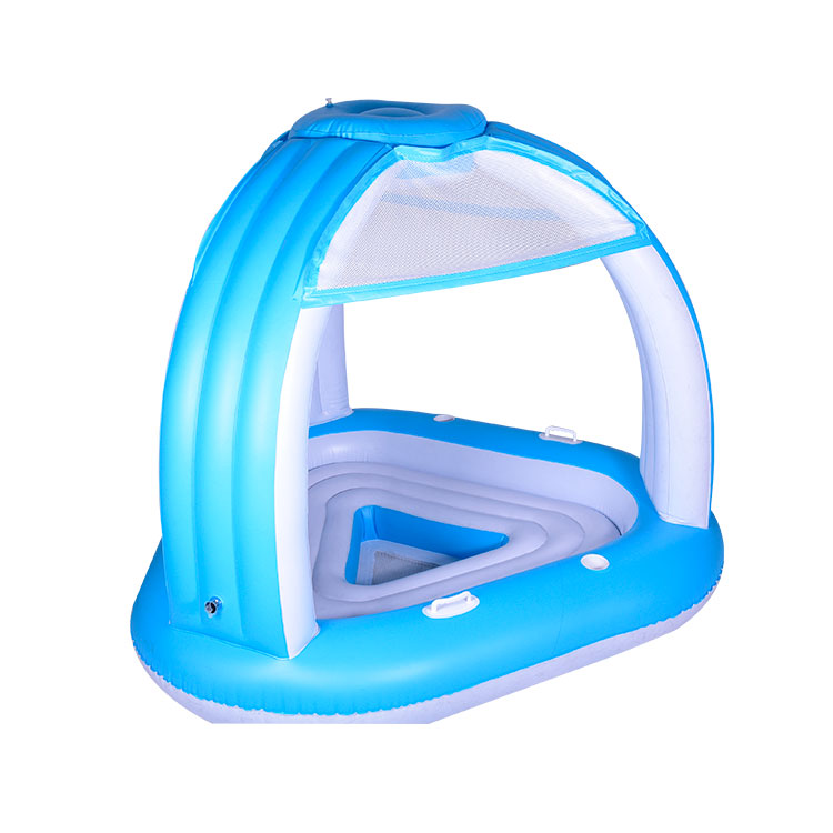  High quality leisure giant floating island  inflatable floating