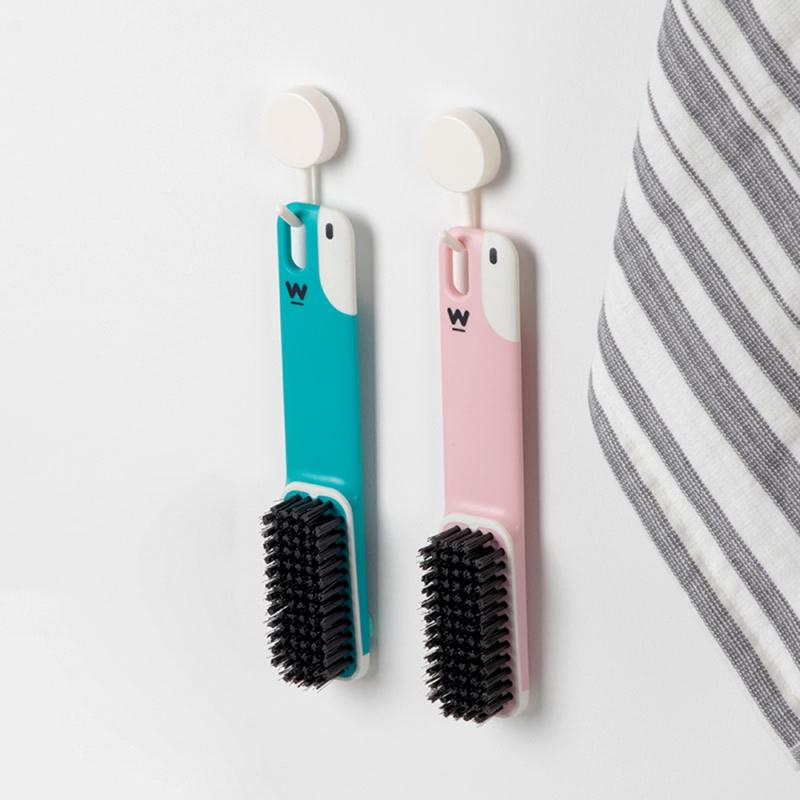 Household Multi-function Long Handle Brush Parrot Two-color Shoe Brush Soft Hair Cleaning Laundry Brush Does Not Hurt Shoes Tool