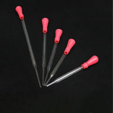 10pcs/lot Length 90 to 300mm Ungraduated All Size Available Glass Dropper Pipet transfer Pipette with red rubber head