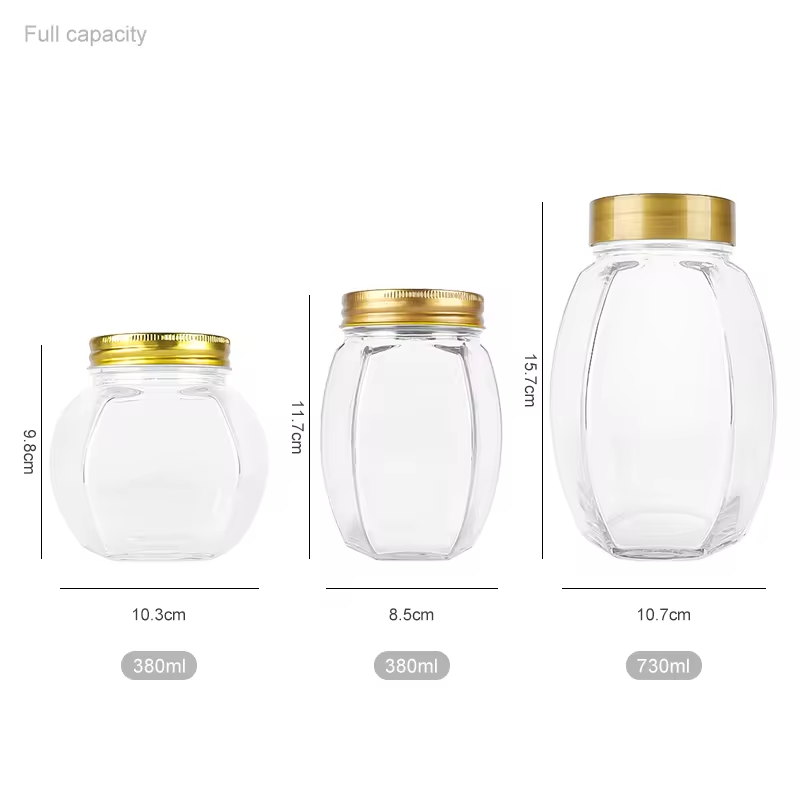 380ml 730ml Honey Glass Jar