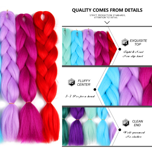 100g 24Inch Wholesale Jumbo Braid Synthetic Braiding Hair Supplier, Supply Various 100g 24Inch Wholesale Jumbo Braid Synthetic Braiding Hair of High Quality