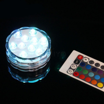 LED Fine Quality RGB Submersible Light Remote Control Fish Tank Lamp Pond Fountain And Swimming Pool Decorative Light