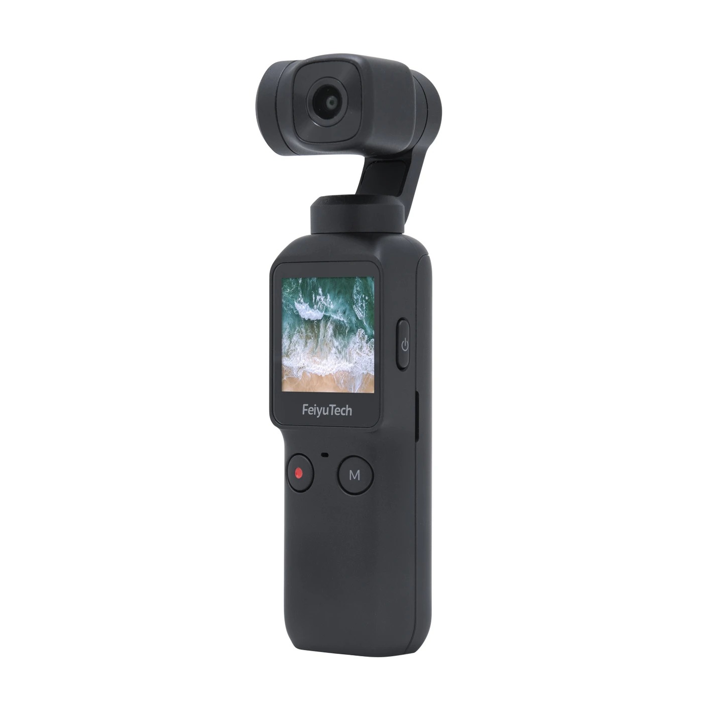 Feiyutech FEIYU Pocket Palm Camera 4K HD 6-Axis Hybrid Smart Stabilized Handheld Camera with wide angle lens APP control