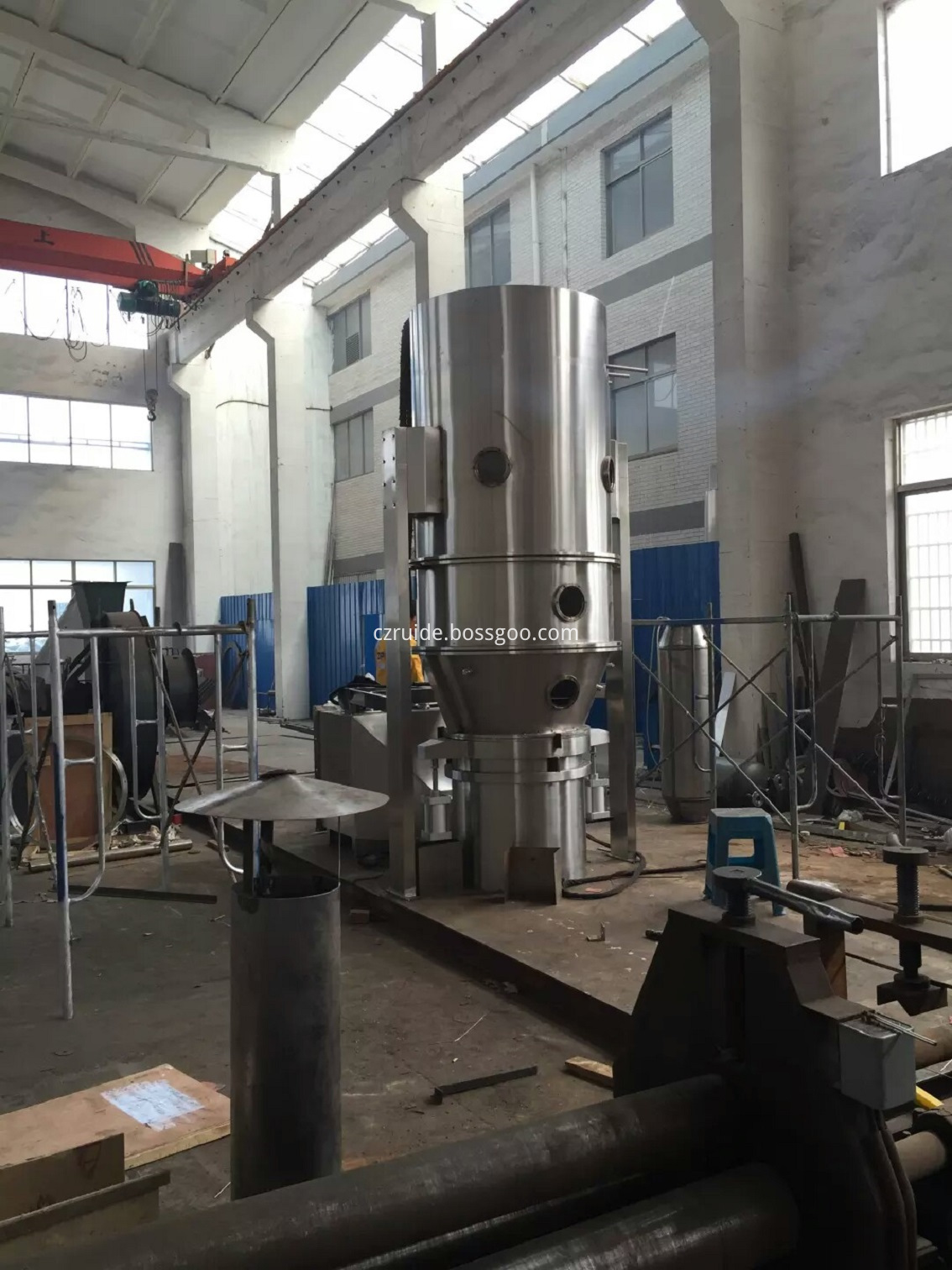 GFG cheese powder fluidized bed dryer in foodstuff GFG cheese powder fluidized bed dryer in foodstuff