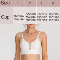 Women Backless Bra Invisible Bralette Seamless Push Up Lingerie Wireless Thin Cup Hollow Lace Sexy Underwear Low Back Brassiere