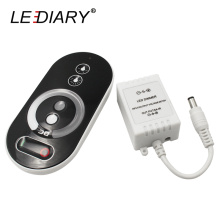 LEDIARY 12V RF Stepless Dimmer Wireless Remote Controller Mono Color LED Lamps Strip 3528 5050 60W Touch Control Wifi Controller