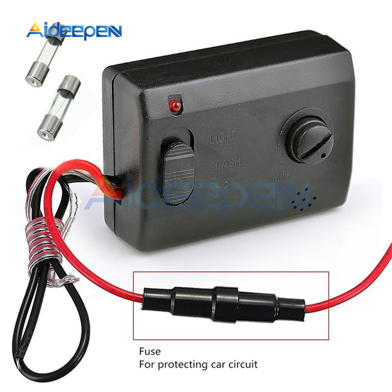 12V 2A LED Voice Music Sensitive Sensor Sound Controller Switch Car Sound Switch Controller For Flexible Light Strips Diy Kit