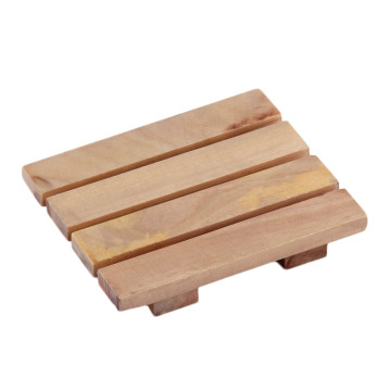 8 *7 cm Natural Wood Wooden Soap Dish Storage Tray Holder Bath Shower Plate Support Tray Shower Plate Wash Soap Bath
