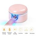 3W Mini Monodactylism LED UV Nail Lamp Nail Polish Dryer Manicure Tools USB UV Gel Auto Sensor Nail Art Equipment Fast Drying