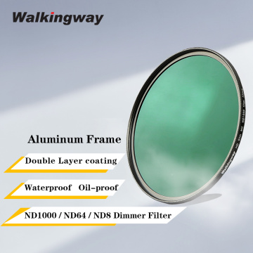 WalkingWay HD Slim Camera Lens Filter ND1000 Fader Variable ND Filter Neutral Density for Nikon Canon Sony 52 62 67 72 77 82mm