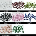 Champagne Color Cubic Zirconia Stone Supplies For Jewelry Round Pointback Design Beads Beauty 3D Nails Art Decoration DIY 4-18mm