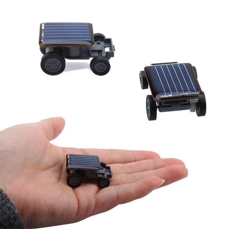 Creative Solar Power Mini Car Toy Children Solar Energy Car Gadget Science Educational Toy Mini Solar Powered Car Toy Kids Gift