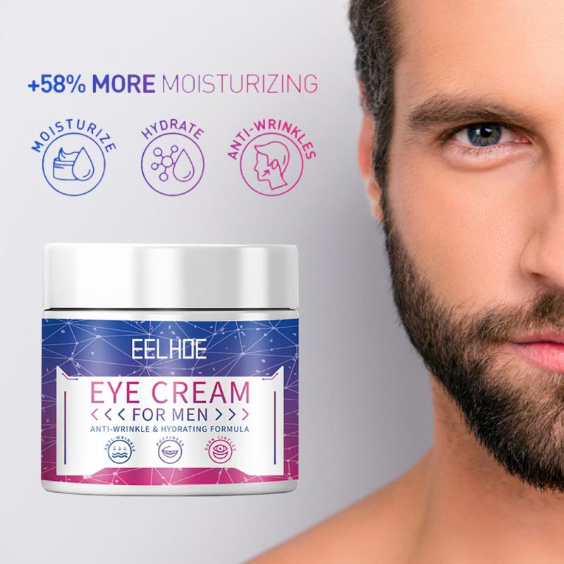 Men's Eye Cream Bioaqua Day And Night Dark Laikou Circles Ojeras Remover Eye Bags Anti Aging Cream Men Skin Care Dropship TSLM1