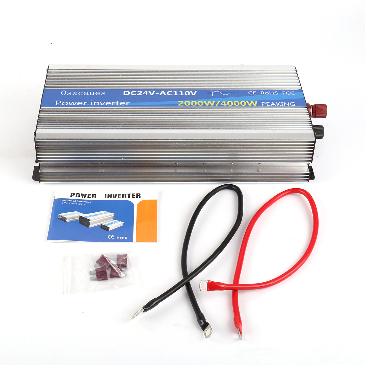 Pure Sine Wave Inverter DC 12v/24v To AC 220V 300W 1500W 2000W 3000W Voltage Transformer Power Converter Solar Car Inverter