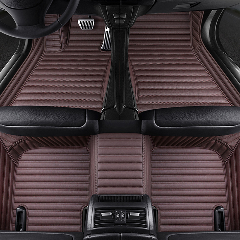 Custom 5 Seat Car Floor Mats for bmw 5 Series E39 E60 F10 G30 F90 Gran Turismo F07 5 Touring E39 E61 F11 G31 car mats