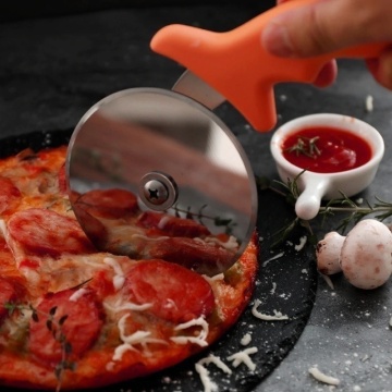 1pc Stainless Steel Professional Pizza Wheel Knife Cutter Slicer Home Pizza Hob Tools Kitchen Utensil Pizza Tools