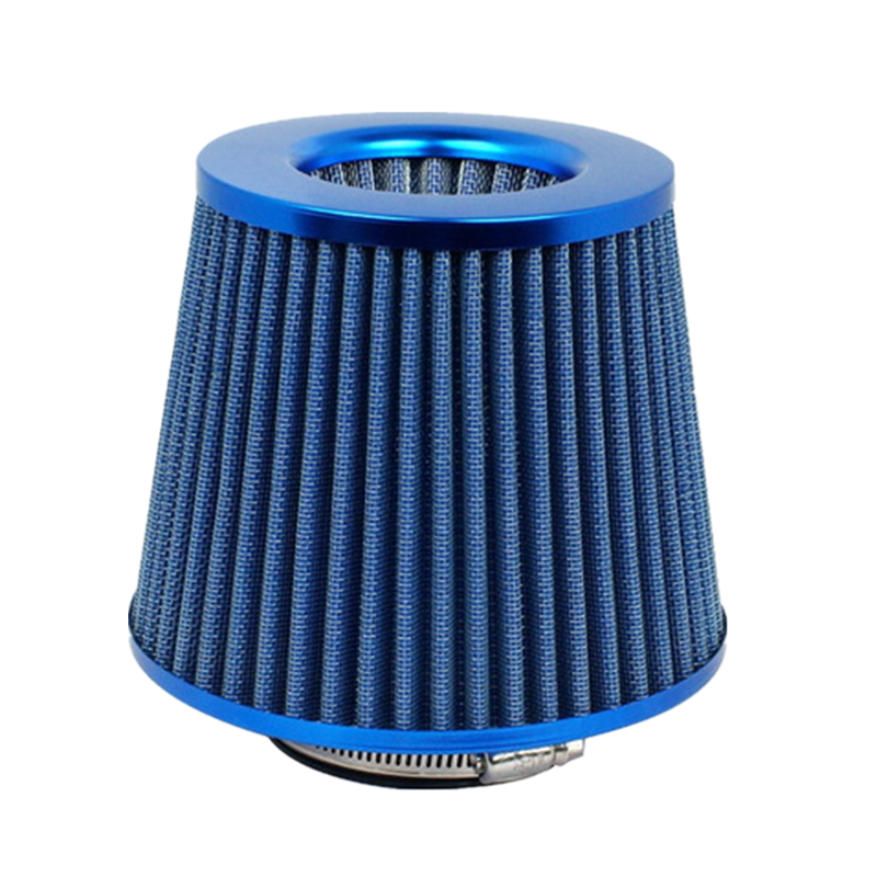 SPSLD Universal Car Air Filters Performance High Flow Cold Intake Filter Induction Kit Sport Power Mesh Cone 76MM