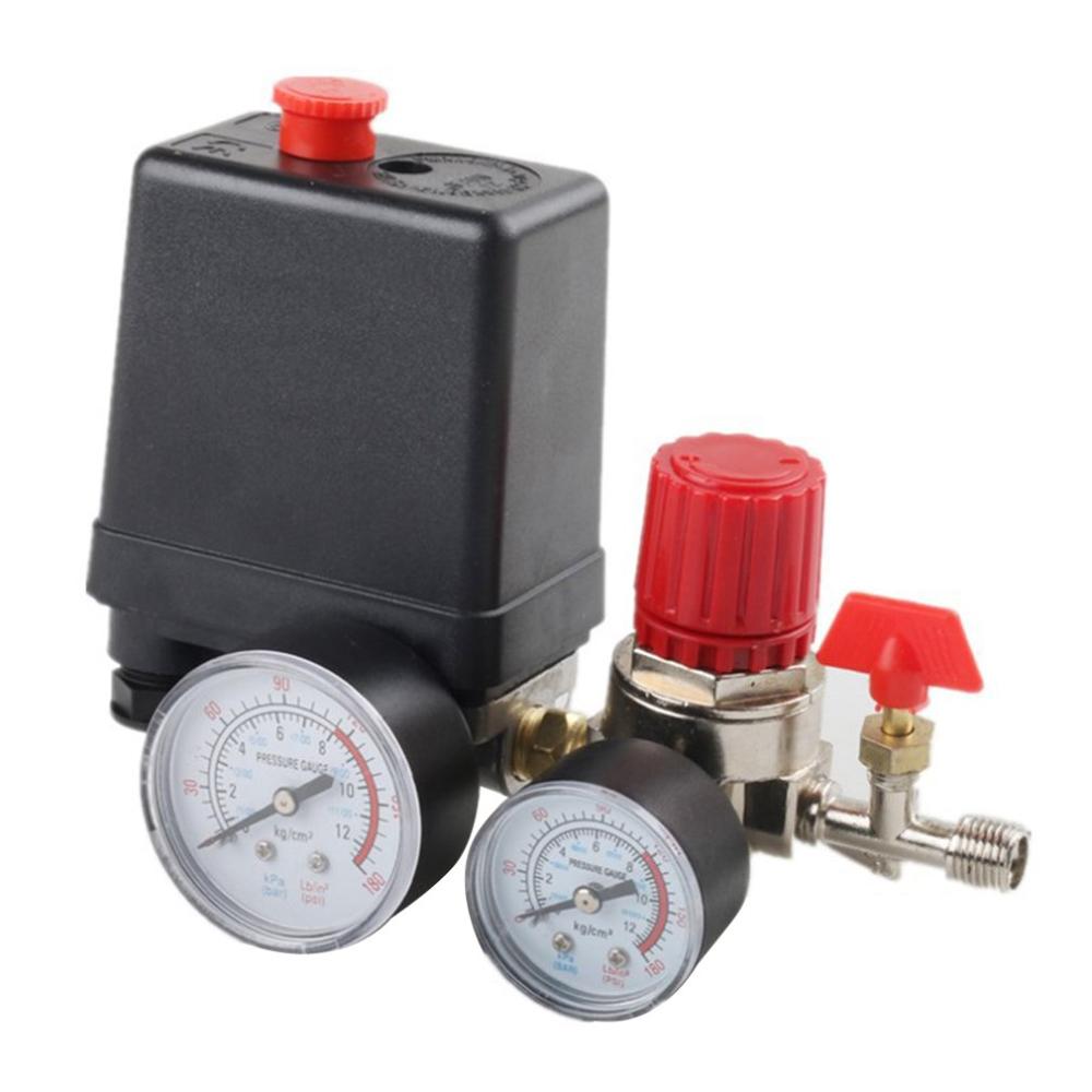 Pressure Switch Air Valve Manifold Compressor Control Regulator Gauges Inflators Auto Parts Maintenance