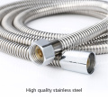 1.5m/2m Plumbing Hoses Stainless Steel Flexible Shower Water Head Hose Handheld Pipe Home Bathroom Accessories