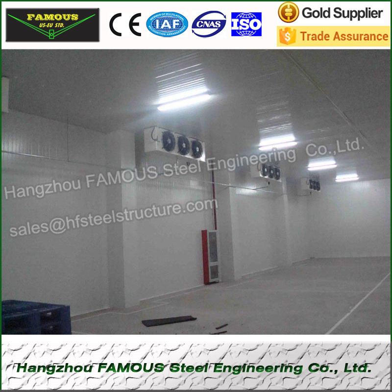 PU Sandwich Panel Insulated Polystyrene Panel for Walk in freezer and Food Fresh Keeping Room, Blast Freezer Cold Room