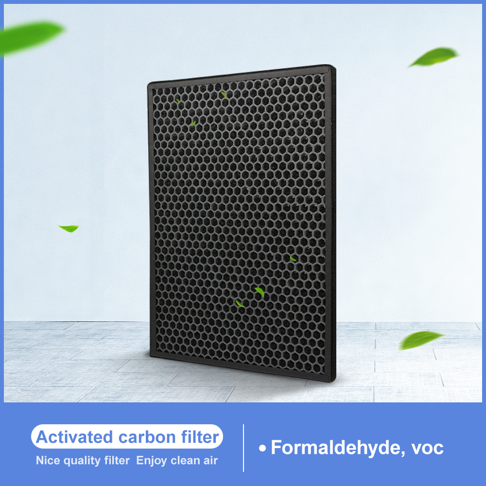 Air Purifier Activated Carbon Filter With 386mm*286mm*41mm Size For Xiaomi For Smartmi Air Purifier XFXT01ZM