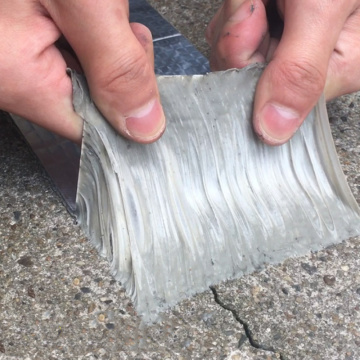 Width 10cm Length 10m Aluminum Foil Butyl Rubber Tape Self Adhesive High Temperature Resistance Waterproof for Roof Pipe Repair
