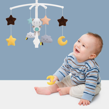 Baby Mobile Crib Holder Crib Mobile Bed Bell Hanging Toy 360 Degree Rotate Bracket Wind-up Music Box Baby Rattle Toys Home Decor