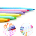 Xiamei 6pcs Erasable Marker Pen Oblique Bible Markers Student Highlighter Pen Color Markers Free Shipping