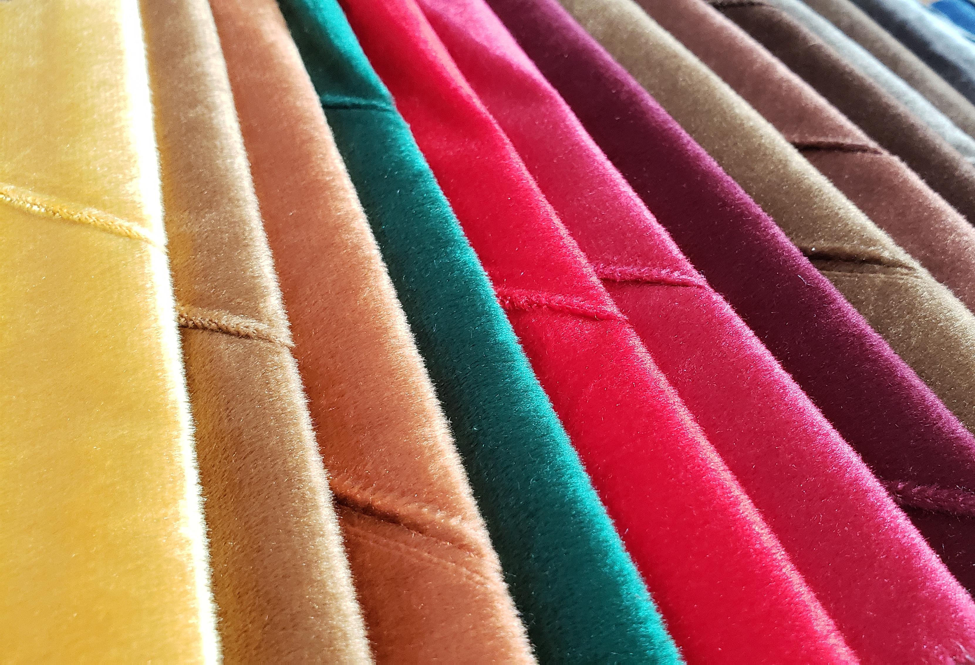 Quilted Velvet Fabric d