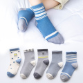 5 Pairs/lot 1 To 12 Yrs Cotton Autumn Winter Children's Socks Stereo Kids Socks Cute Girls Boys Socks Toddler Girl Floor Sock