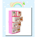Doll Accessories Baby Toys New Printing Closet Wardrobe Cabinet For Doll Girls Princess Bedroom Furniture Accessory Prop