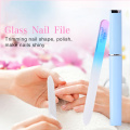 Wholesale 1Pcs Durable Crystal Glass Nail Files Buffer Manicure Device Decorations Tool Sanding Buffer Block Pedicure Nail Tools