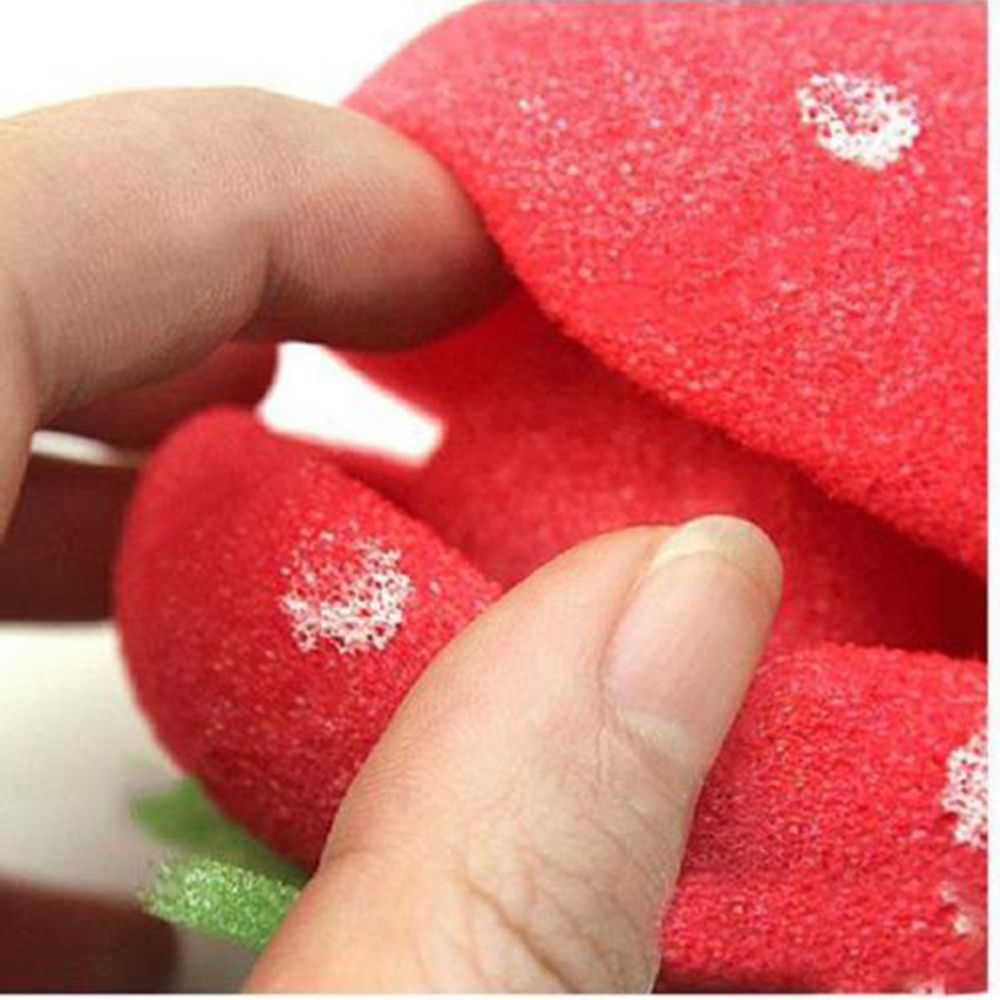 12pcs Girls Strawberry Brand Soft Foam Anion Bendy Hair Tool Hair Rollers Curlers Cling DIY Hair Curlers Hot Hair Styling Tools