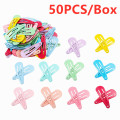 50PCS/Set Girls Snap Hair Clip Children Kids Solid Color Metal Hairgrip Girls Women Hairpin Barrette Hair Pin Hair Accessories