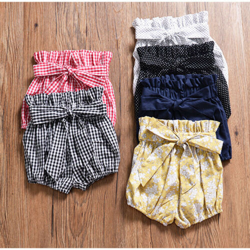 Casual Newborn Infant Baby Boy Girl Kids Pants Shorts Bottoms PP Bloomer Panties