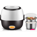 Mini Rice Cooker Thermal Heating Electric Lunch Box 2/3 Layers Portable Food Steamer Cooking Container Meal Lunchbox Warmer