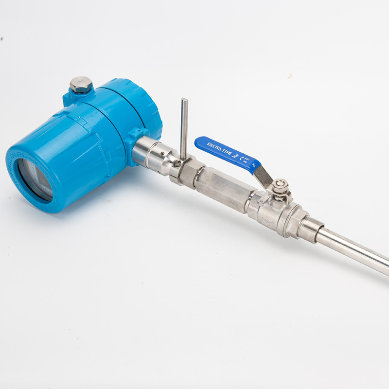 Thermal gas mass flowmeter