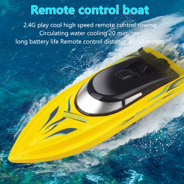 Hot Sale 2.4G Radio Remote Control Twin Motor High Speed Boat outdoor Mini RC Racing boat Model Kid Gift Summer Water Toys