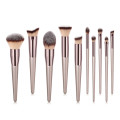 22 PCs Makeup Brushes Champagne Gold Premium Synthetic Concealers Foundation Powder Eye Shadows Makeup Brushes