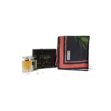 D'amore 100 Ml EDP Red Shawl Gift For Men & Women Perfume Set Permanent Smell