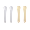 4 Pieces Metal Cosmetic Spoons Spatulas Gold Silver Makeup Cream Scoops Facial Mask Mixing Diy Face Body Beauty Makeup Tools