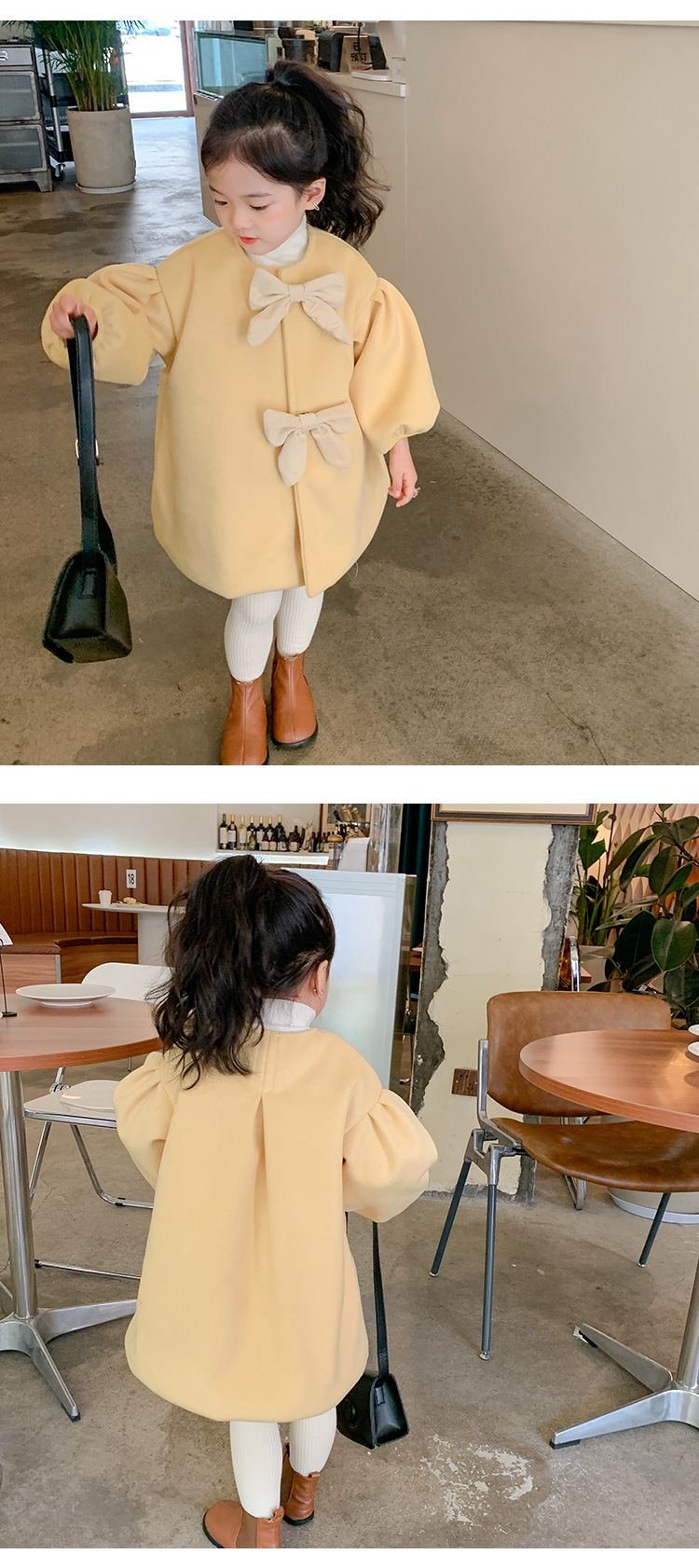 Girls Peacoat