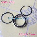 6806-2RS 6806ZZ 6806 S6806 S6806ZZ SI3N4 hybrid ceramic ball bearing 30x42x7mm for BB30 S6806-2RS 61806 2RS 6806RS 61806RS