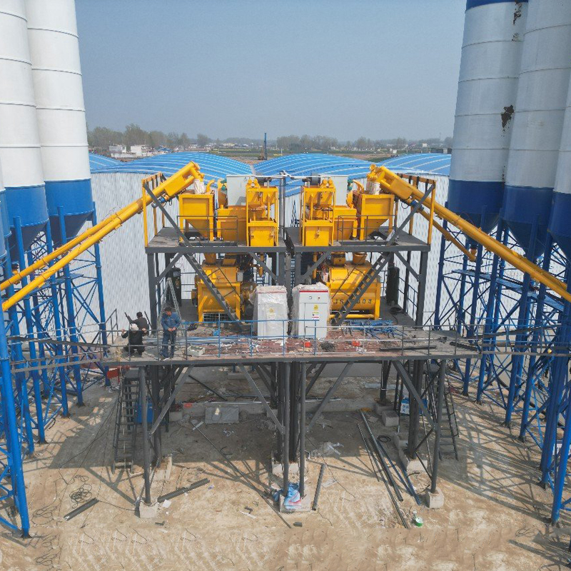 Double Concrete Batching Plant 2 Jpg