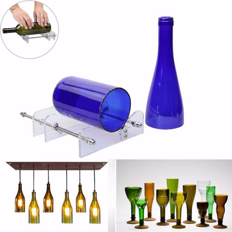 Professional Delicate Beer Glass Wine Bottle Cutter Machine Jar DIY Kit Environmentally Friendly Plastic And Metal Cutting Tools